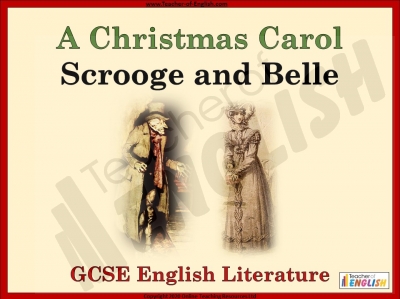 A Christmas Carol - Scrooge and Belle Teaching Resources